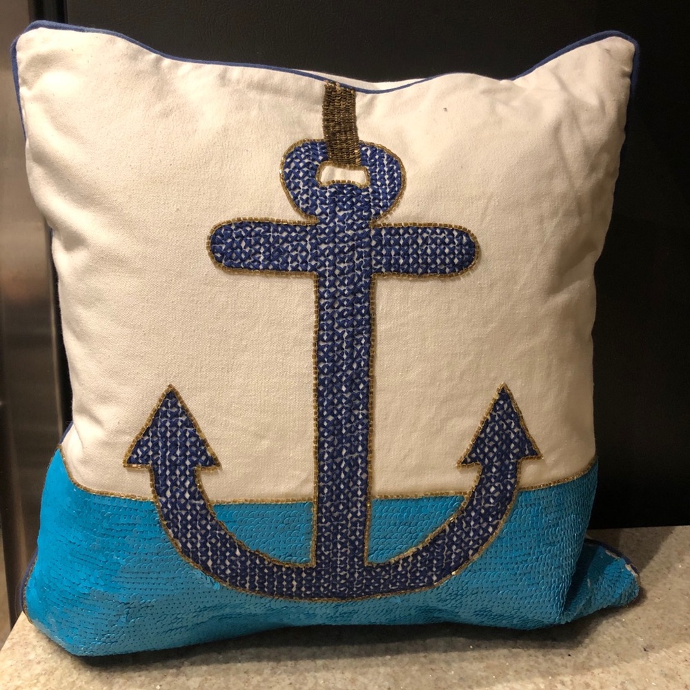 Jonathan Adler Anchor Pillow